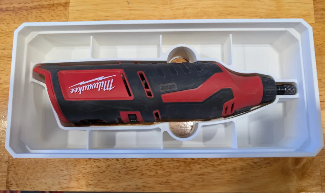 Insert Dewalt Pro Shallow Organizer cho rotary tool & pin Milwaukee M12 - Image 4
