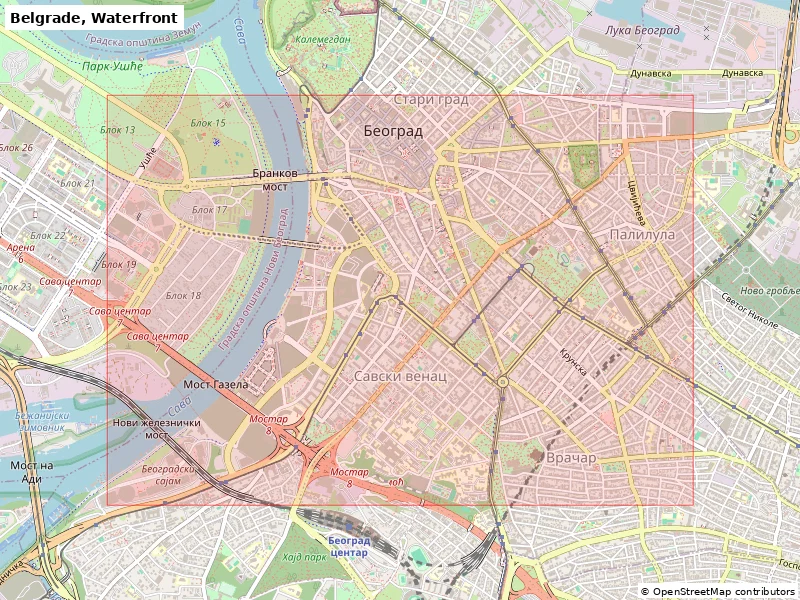 Belgrade, Waterfront, Serbia - 3D Miniature (Mô hình địa hình 3D thu nhỏ) - Image 8