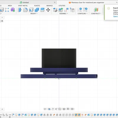 Khay xoay đựng bút và bút chì