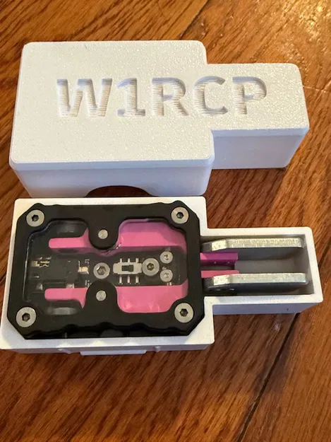 Hộp đựng key Modern Morse Nameless hiện đại kèm ngăn giữ dụng cụ - Image 3