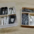 Vách ngăn ngăn kéo 1-2-3 tầng cho đồ nhỏ, bộ 35 mẫu (Organizer/Divider) - Thumbnail 1