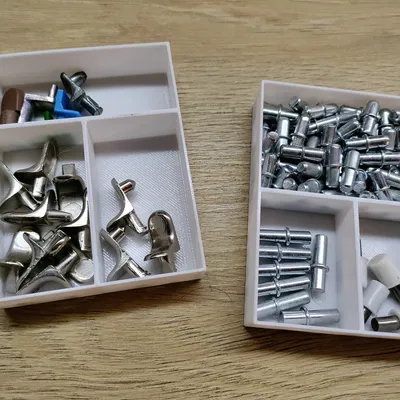 Vách ngăn ngăn kéo 1-2-3 tầng cho đồ nhỏ, bộ 35 mẫu (Organizer/Divider)