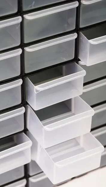 Vách ngăn ngăn kéo 1-2-3 tầng cho đồ nhỏ, bộ 35 mẫu (Organizer/Divider) - Image 11