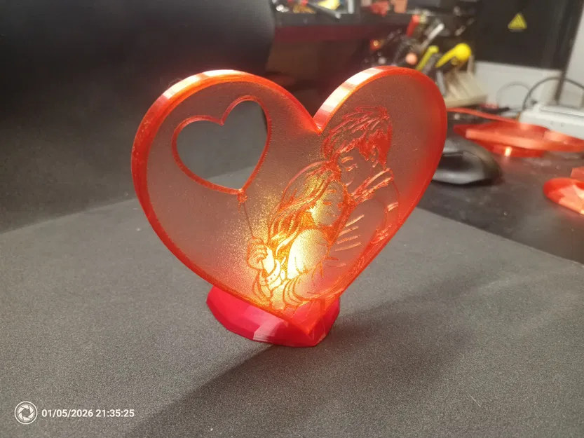 Đèn LED Hình Trái Tim – Thiết Kế Cặp Đôi Lãng Mạn - Image 2