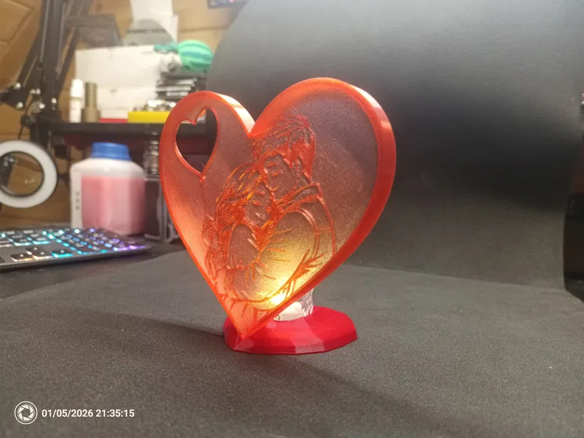 Đèn LED Hình Trái Tim – Thiết Kế Cặp Đôi Lãng Mạn - Image 3
