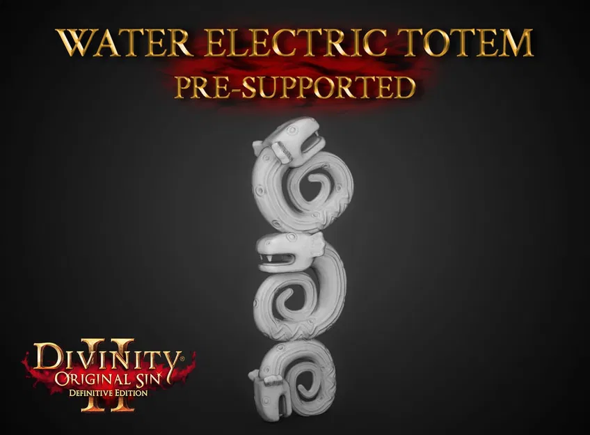 Mô hình miniature Thủy / Điện Totem - Divinity Original Sin 2 - Image 1