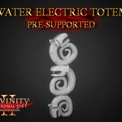 Mô hình miniature Thủy / Điện Totem - Divinity Original Sin 2