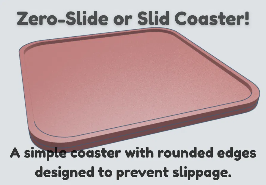 Coaster Chống Trượt Zero-Slide (Zero-Slide or Slid Coaster!) - Image 1