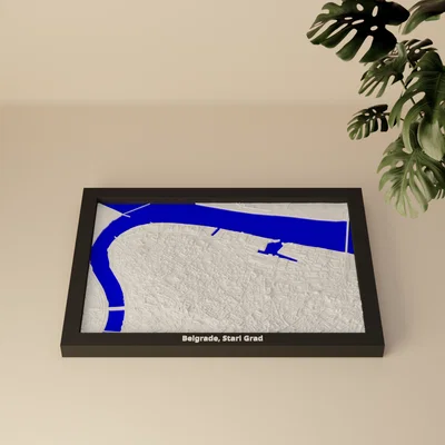 Belgrade, Stari Grad, Serbia - Mô hình thu nhỏ 3D