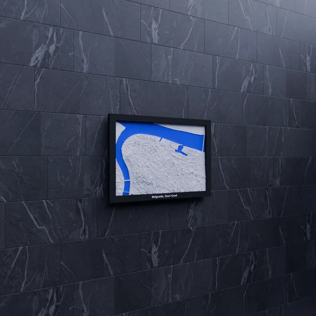 Belgrade, Stari Grad, Serbia - Mô hình thu nhỏ 3D - Image 6
