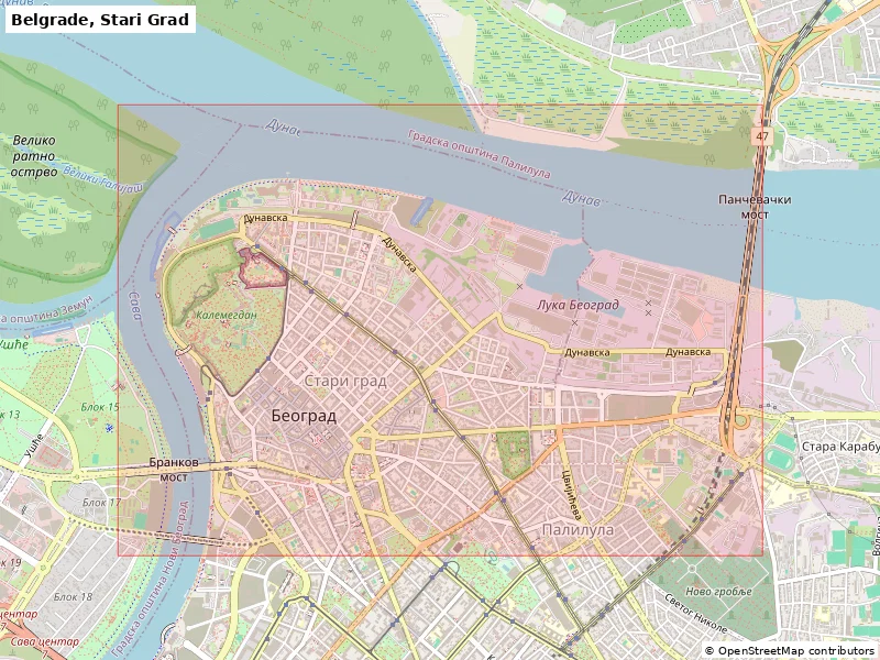 Belgrade, Stari Grad, Serbia - Mô hình thu nhỏ 3D - Image 8