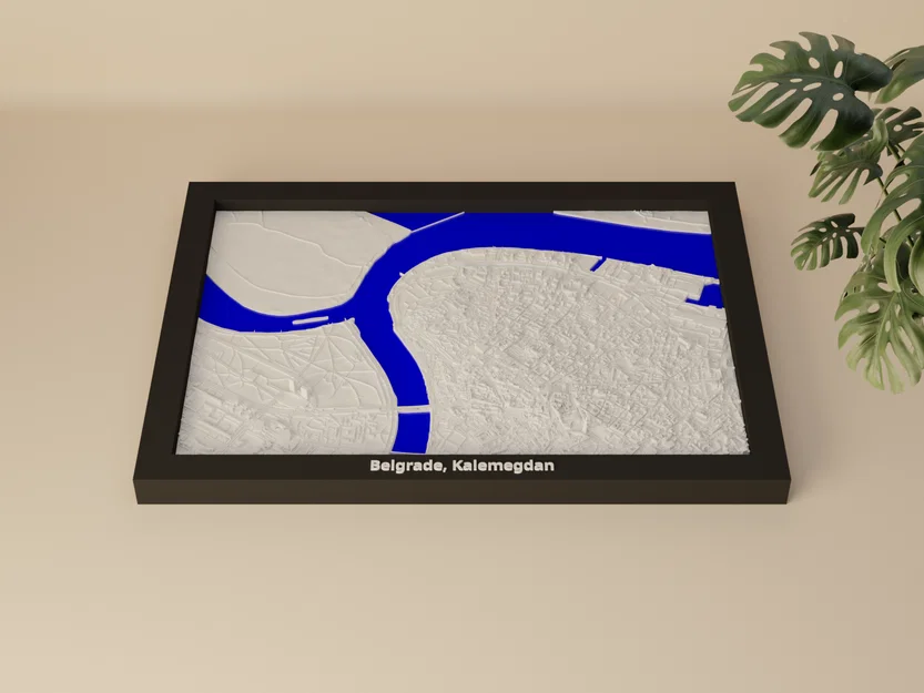 Belgrade, Kalemegdan, Serbia - Mô hình thu nhỏ 3D - Image 2