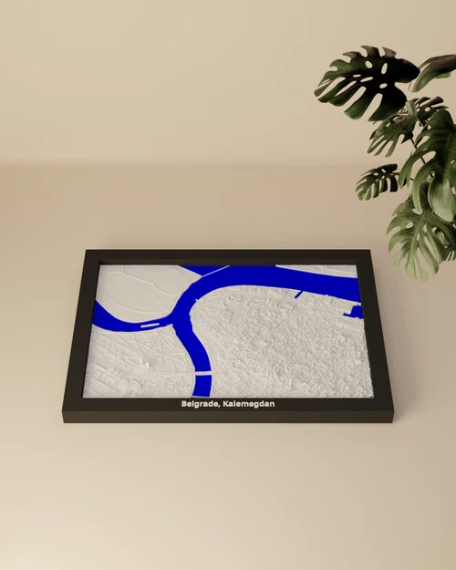 Belgrade, Kalemegdan, Serbia - Mô hình thu nhỏ 3D - Image 3