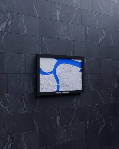 Belgrade, Kalemegdan, Serbia - Mô hình thu nhỏ 3D - Image 4