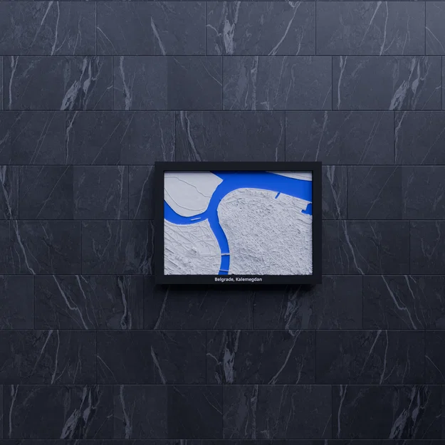 Belgrade, Kalemegdan, Serbia - Mô hình thu nhỏ 3D - Image 7