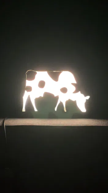 COW LED – Hộp đèn (Lightbox) - Image 2