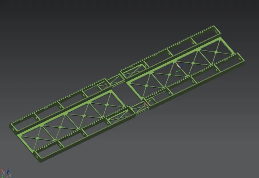 Cầu dầm thép modular Märklin H0 Rail-C thẳng 360mm (nhiều phần) - Image 7