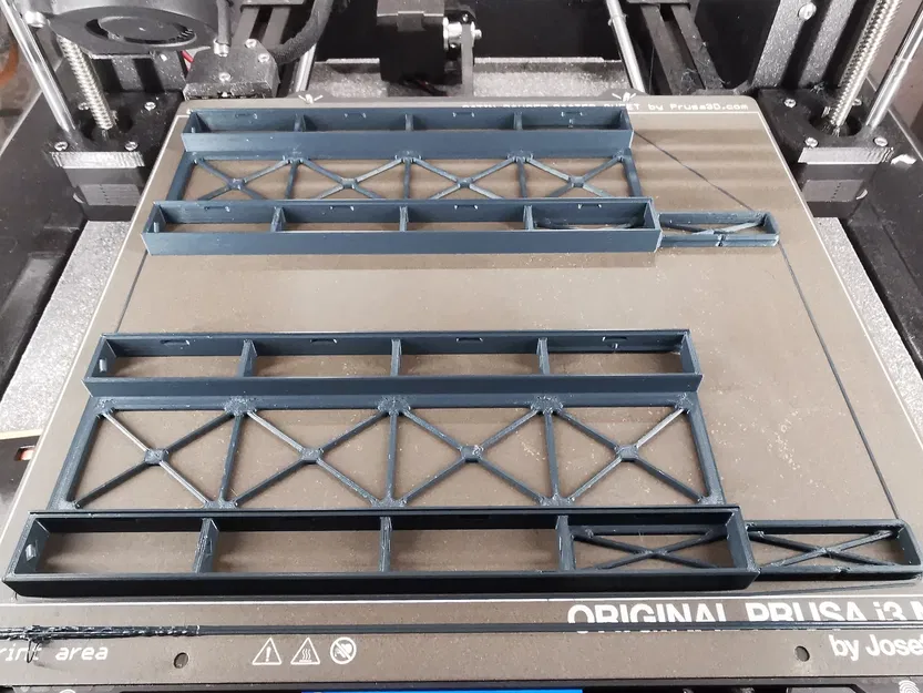 Cầu dầm thép modular Märklin H0 Rail-C thẳng 360mm (nhiều phần) - Image 12