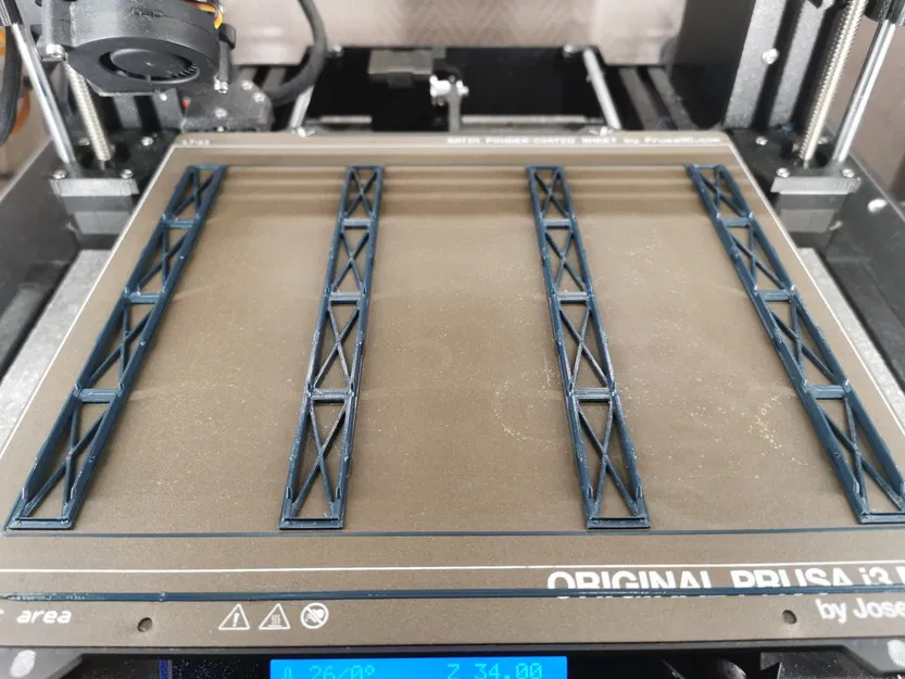 Cầu dầm thép modular Märklin H0 Rail-C thẳng 360mm (nhiều phần) - Image 13