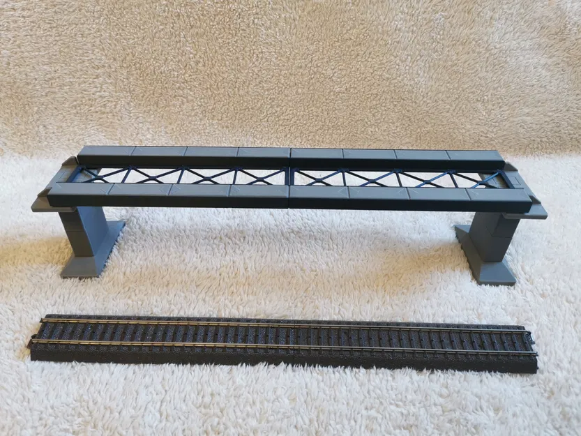 Cầu modular Märklin H0 Rail-C thẳng 360mm (nhiều phần) - phần tử 360mm - Image 3