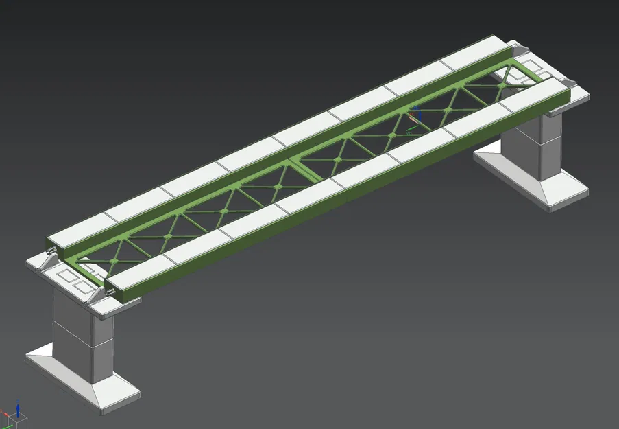 Cầu modular Märklin H0 Rail-C thẳng 360mm (nhiều phần) - phần tử 360mm - Image 4