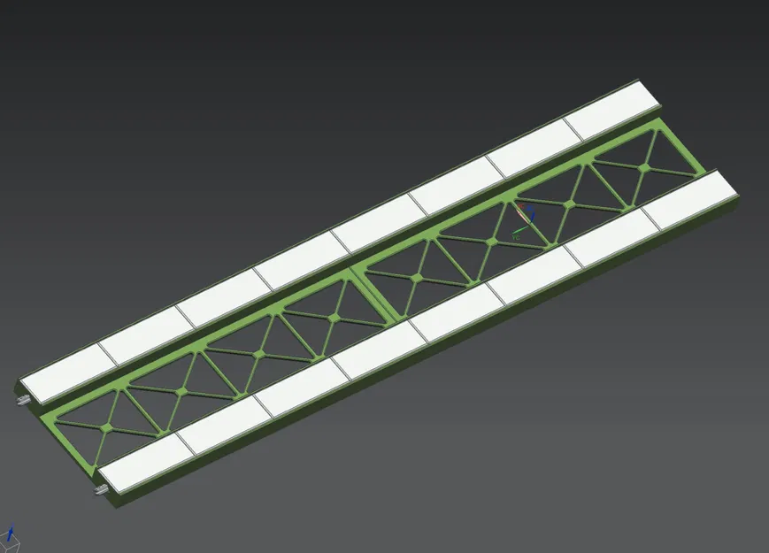 Cầu modular Märklin H0 Rail-C thẳng 360mm (nhiều phần) - phần tử 360mm - Image 5