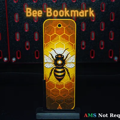 Bookmark Ong Hueforge (Hueforge Bee Bookmark)