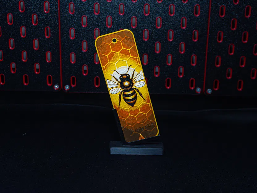 Bookmark Ong Hueforge (Hueforge Bee Bookmark) - Image 3