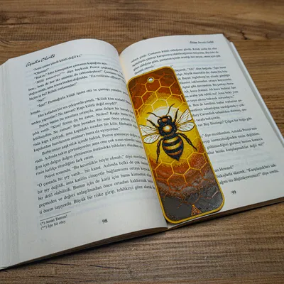 Bookmark Ong Hueforge (Hueforge Bee Bookmark)
