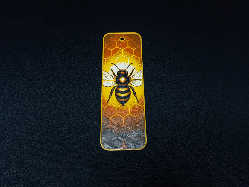 Bookmark Ong Hueforge (Hueforge Bee Bookmark) - Image 5