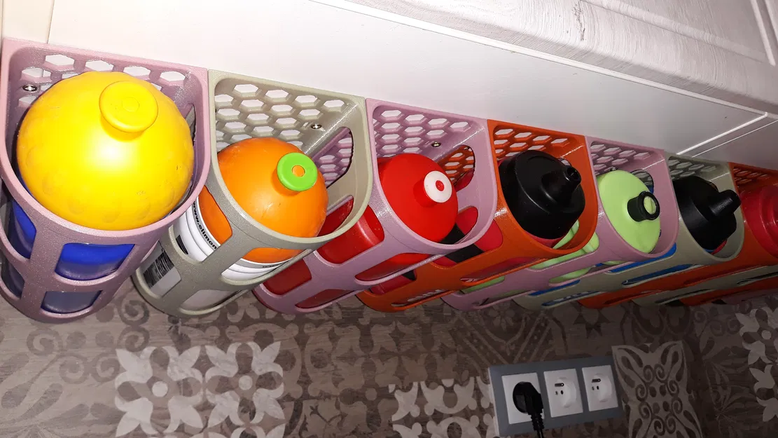 Giá đỡ chai gắn dưới bàn - Image 1