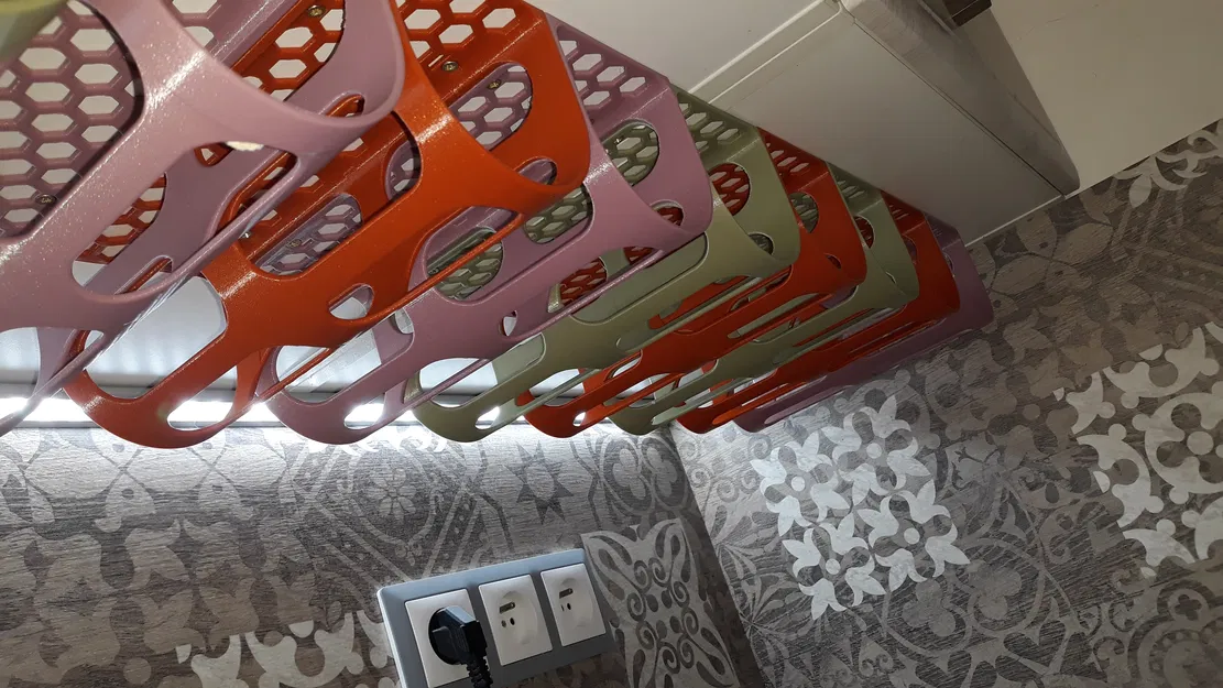 Giá đỡ chai gắn dưới bàn - Image 5