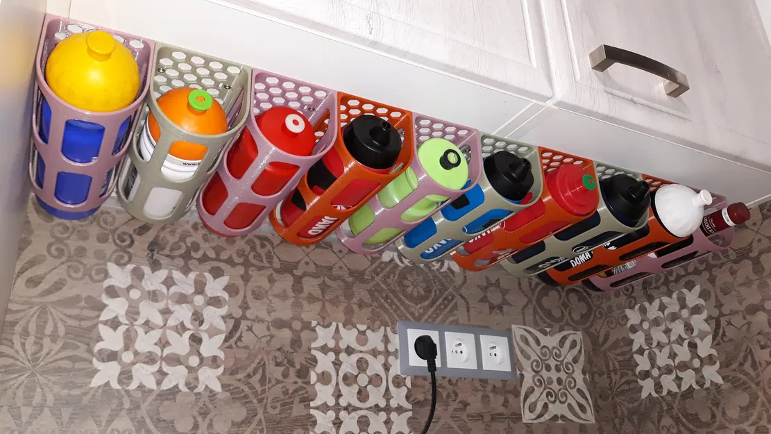 Giá đỡ chai gắn dưới bàn - Image 8