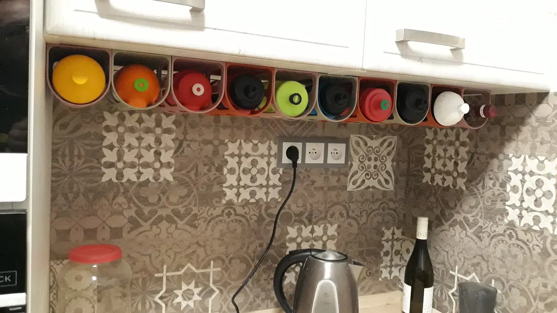 Giá đỡ chai gắn dưới bàn - Image 10