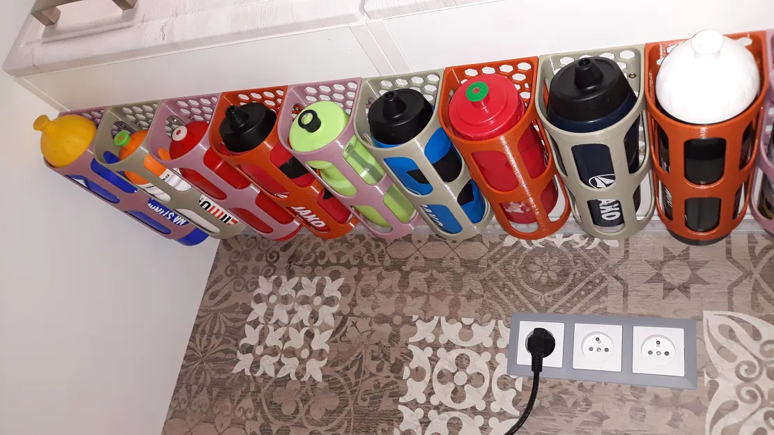 Giá đỡ chai gắn dưới bàn - Image 11