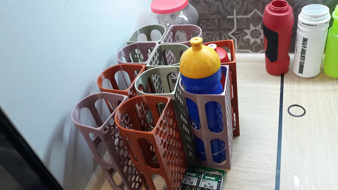 Giá đỡ chai gắn dưới bàn - Image 14