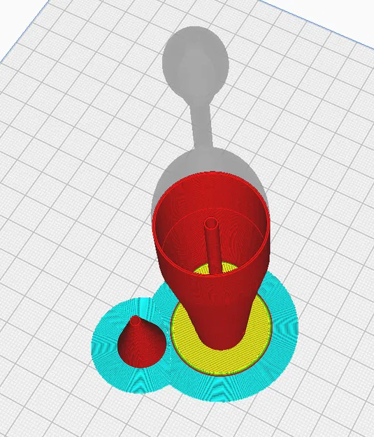 Phao câu cá cao 17,3cm 13g – Bolla de pesca larga - Image 2