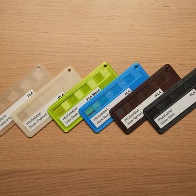 Swatch Filament Đơn Giản (Băng Nhãn Máy In Label 12mm)