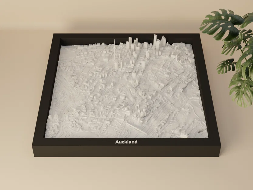 Auckland, New Zealand - Mô hình 3D thu nhỏ - Image 1