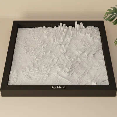 Auckland, New Zealand - Mô hình 3D thu nhỏ