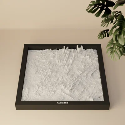 Auckland, New Zealand - Mô hình 3D thu nhỏ