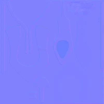 Giày cao gót Scarpin Louboutin 12 cm (STL 3D Model)