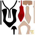 Giày cao gót Scarpin Louboutin 12 cm (STL 3D Model) - Thumbnail 5