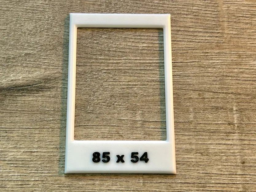 Stencil khung Poleroid mini 85mm x 54mm - Image 1