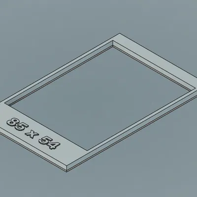 Stencil khung Poleroid mini 85mm x 54mm