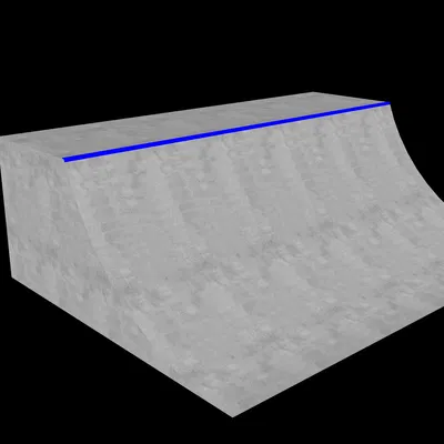 Quarter Pipe (Fingerboard)