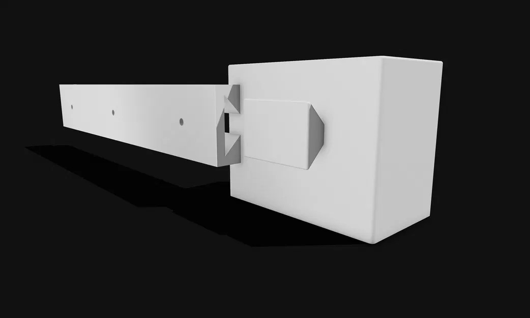 FlexiDock™ – Hệ thống organizer phòng tắm modular gắn tường - Image 3