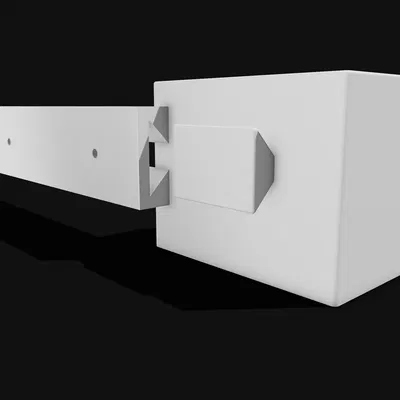 FlexiDock™ – Hệ thống organizer phòng tắm modular gắn tường