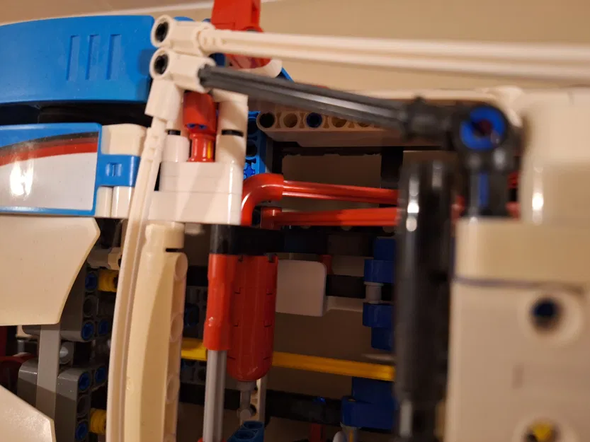 Giá Treo Tường Ngang Cho Lego Technic Rally Car (Wall Mount Bracket) - Image 3