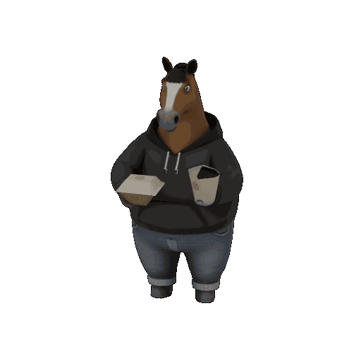 Ngựa đang ăn - Image 1